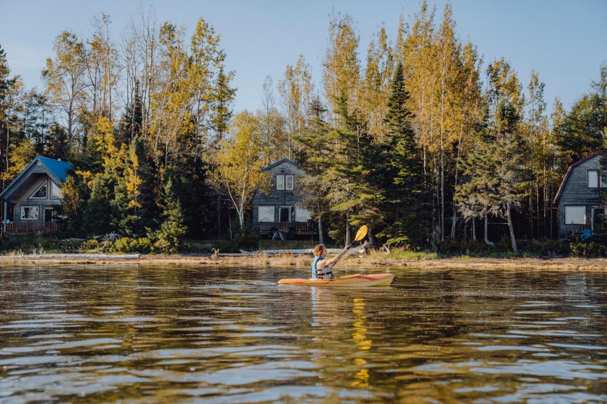 Chalets Du Bout Du Monde Gaspé المظهر الخارجي الصورة