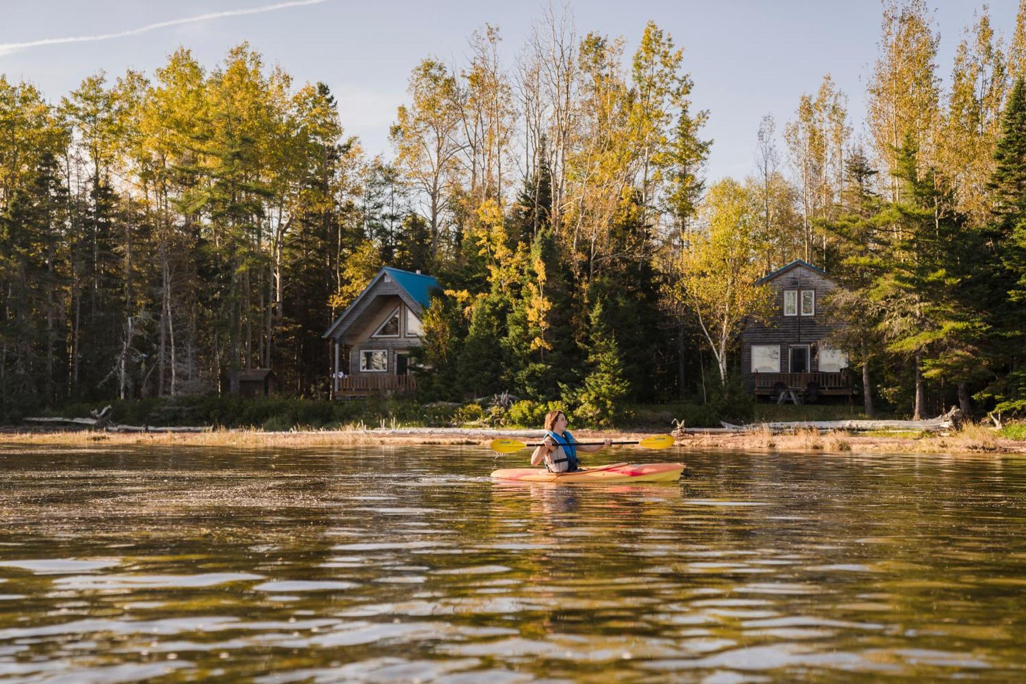 Chalets Du Bout Du Monde Gaspé المظهر الخارجي الصورة