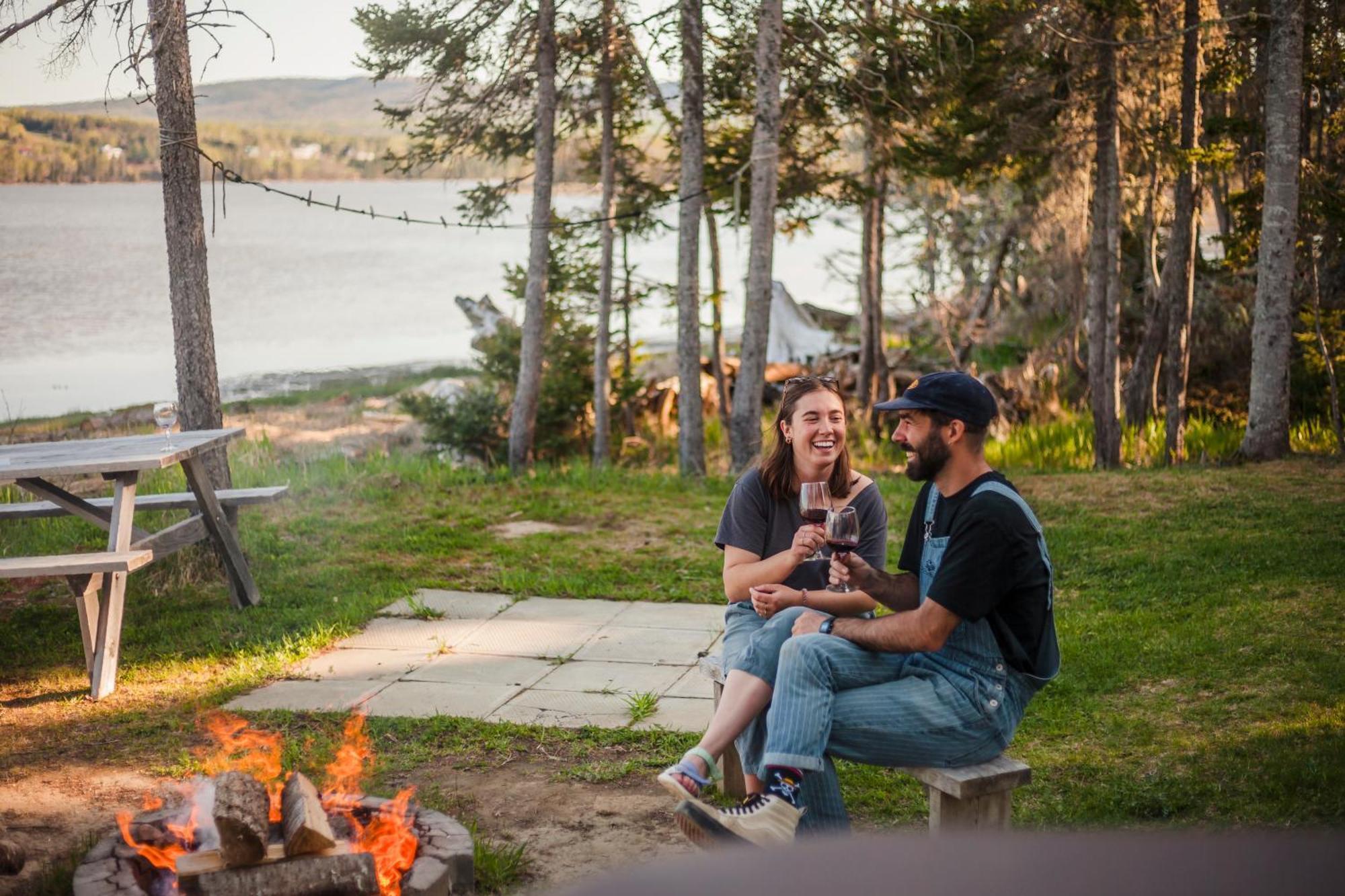 Chalets Du Bout Du Monde Gaspé المظهر الخارجي الصورة
